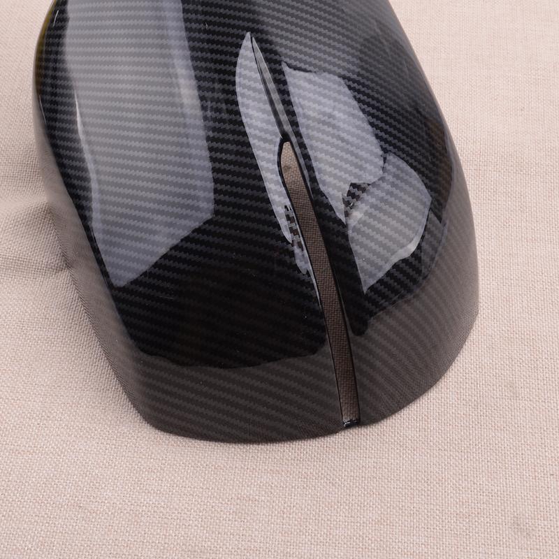 1 Pair ABS Black Car Rearview Side Mirror Cover Trim Fit for Honda CRV CR-V 2012 2013 2014 2015 2016 2017 2018