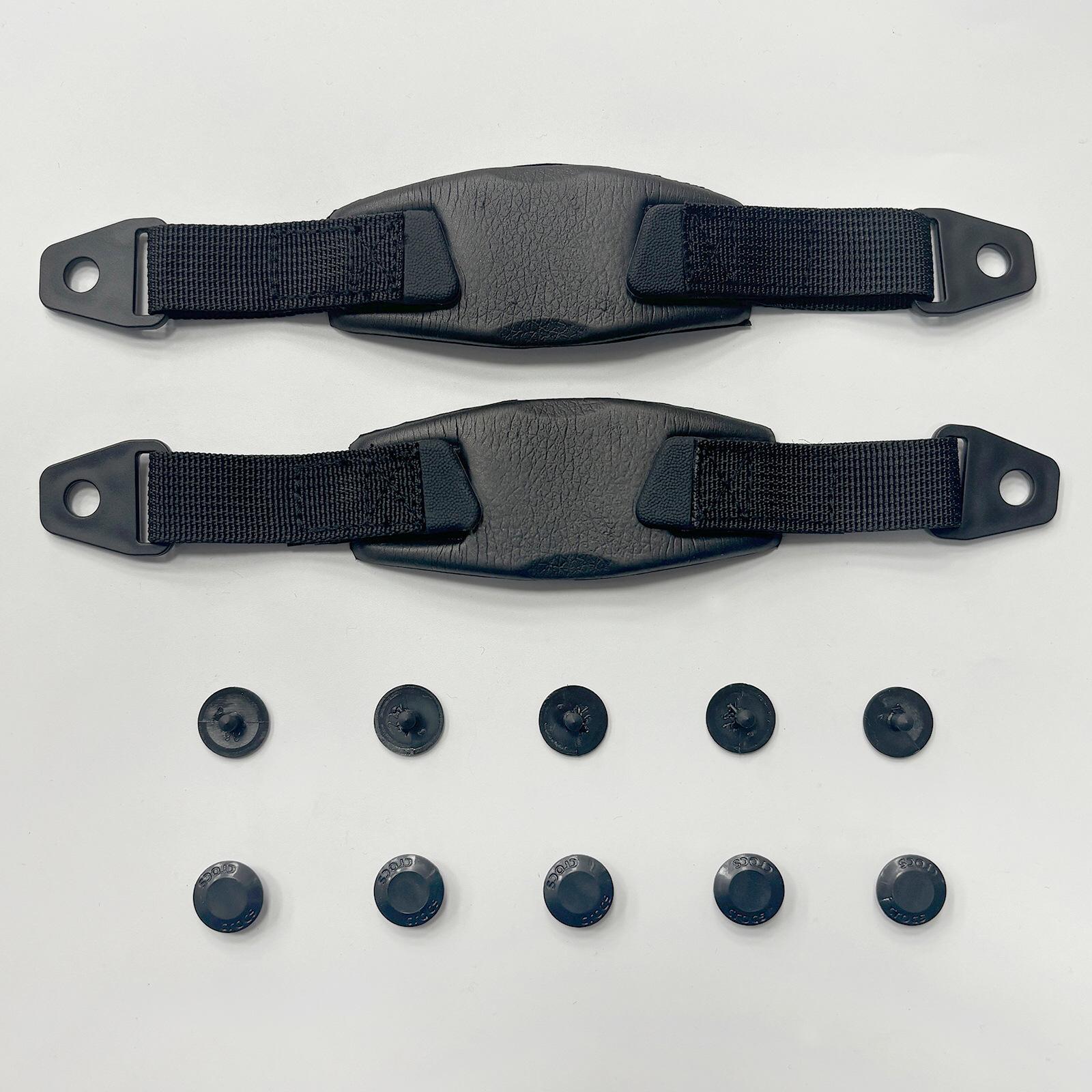 

Новые шнурки для обуви EVA отверстия для обуви пяточный ремешок регулируемый DIY обувь аксессуары подарок для женщин чёрный