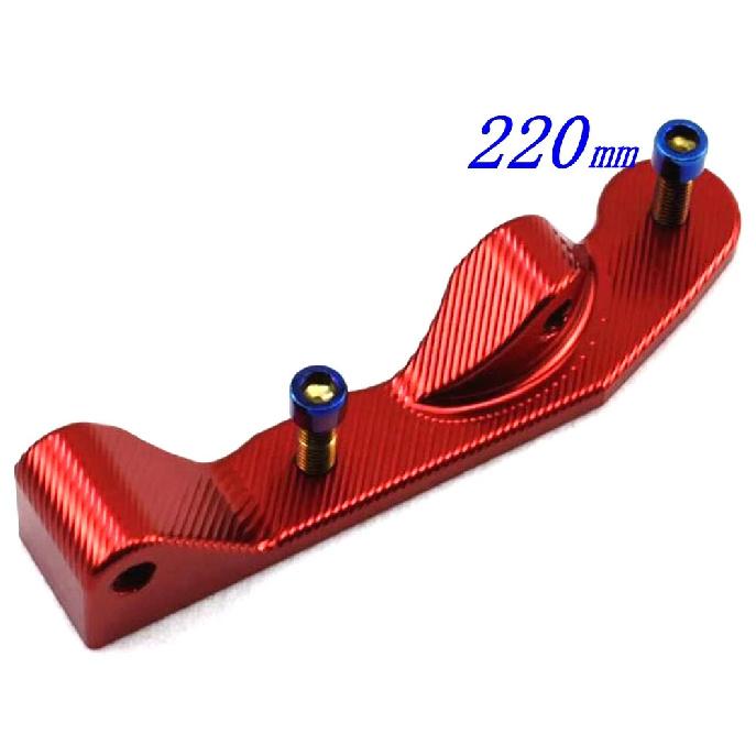 Motorcycle 100mm/95mm  Brake Caliper Bracket Adapter For Honda Msx125 Monkey M3 M5 M6 Front 220mm/260mm Brake Disc Modify