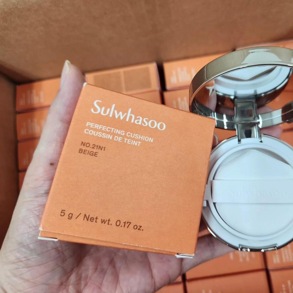 Sulwhasoo Perfecting Cushion Airy MINI 5g 21N1 Beige +TILFELDIG GAVE