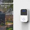 IP44 Waterproof Long-Range Wireless Call Button for Seniors with High Volume Doorbell