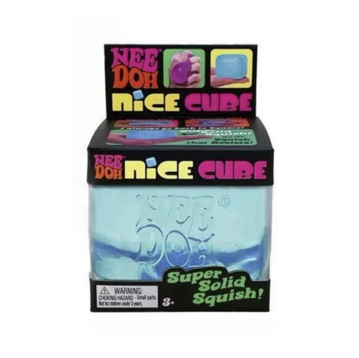 

Needoh Nice Cube Сенсорная игрушка-антистресс для сжатия - Декомпрессия и расслабление
