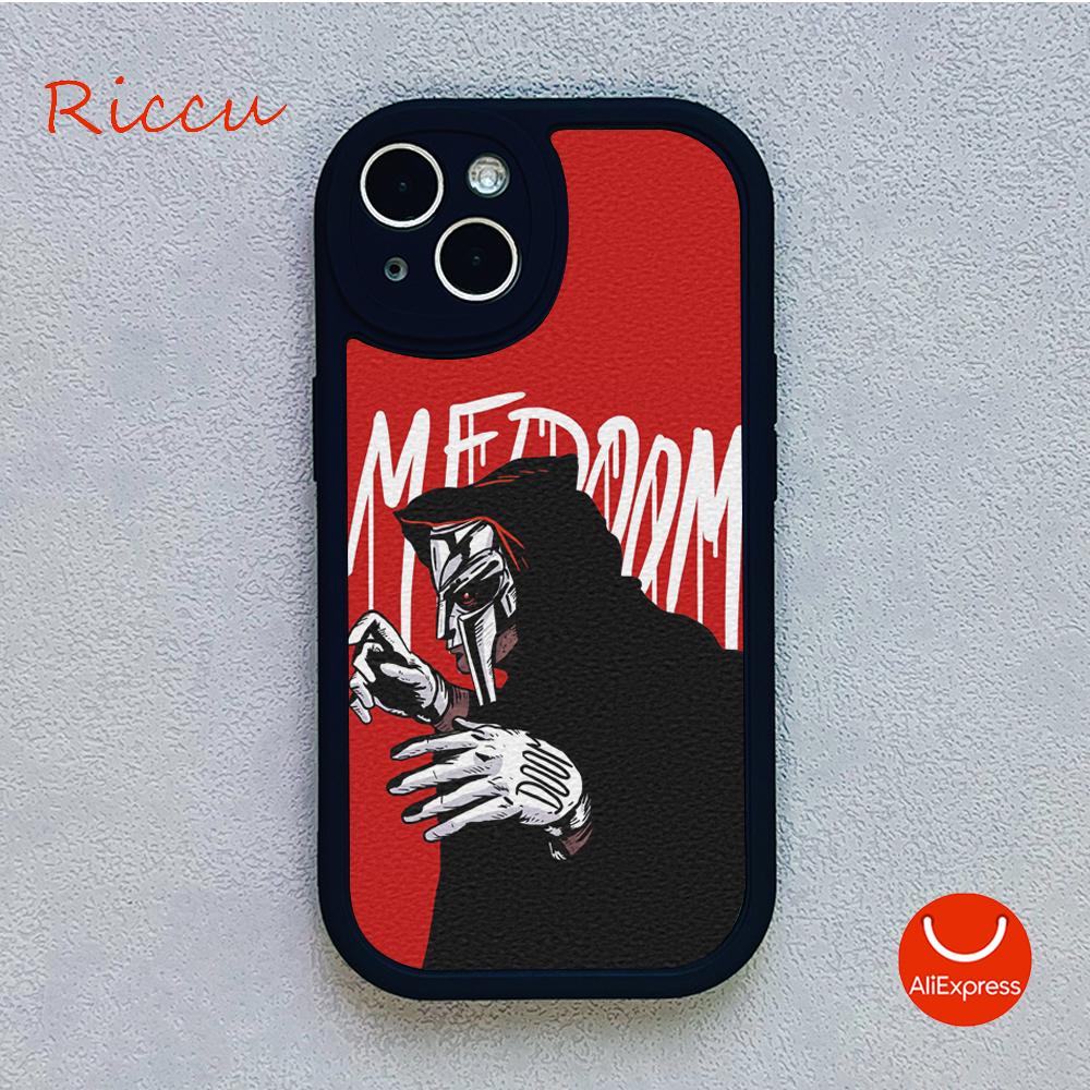 Iphone MF DOOM Rapper Telefon Kılıfı Iphone 14 13 11 12 Pro MAX 13 12MiNi 7 8 plus iphone14 XS XR Kuzu Derisi Koruyucu Kılıflar