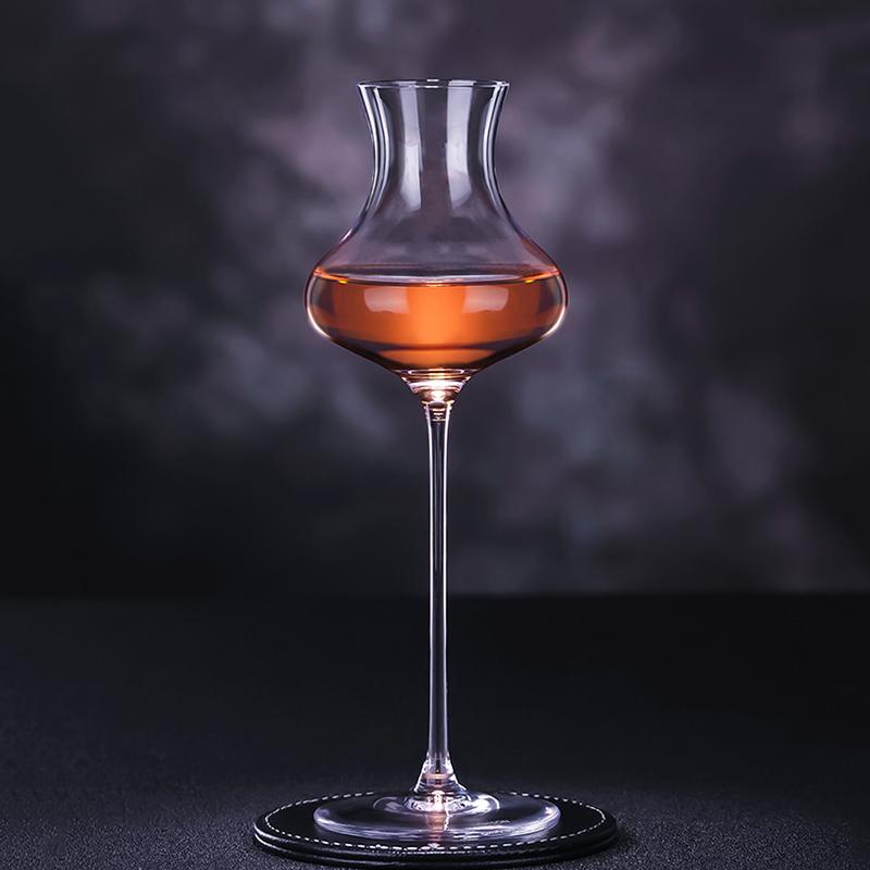 Designer Nosing Whisky Glass Liqueur, Lead-Free Crystal Wine Cup, Cognac Brandy Snifters, Whiskey Taster Fragrance Smell Goblet