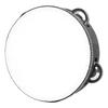 4pcs Double Row Bells Tambourine Handbell Claps Drum Tambourine Musical Instrument for Party Game Playing Easily Play