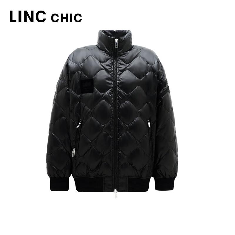 Jinyujie Damen Leichte Cropped Daunenjacke