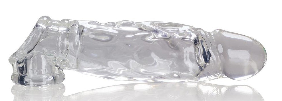 Gaine pour pénis Butch 17 x 5 cm Transparente - Oxballs - Gaines Pénis