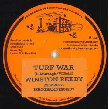 

10inch Record WINSTON REEDY THE INN HOUSE CREW Turf War Turf War Version Mr Bos MBX207 Room In The Sky 2025 UK Reggae Ska Dub