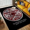 Supernatural Hunt Living Room Nonslip Area Rug Soft Carpet For Bedroom Game Playroom Sofa Office Home Decor Doormat Christmas Gift C9301825