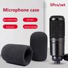 5Pcs Windscreen Microphone Sponge Windproof Mic Cover Foam Filter For Audio At2020 Atr2500 At2035 Recorder Windshield Pops