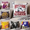 Jap-Fashionable H-Hysteric Casual Glamour Anti-Dustmite Pillowcase Invisible Zipper Silky Short Plush Sofa Cushion Cover