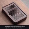 Bamboo Tea Tray with Drainage & Water Storage