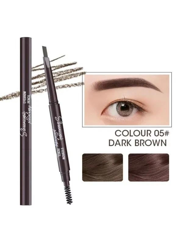 

3D -Ended Eyebrow Gel - Eyebrow Pencil + Eyebrow Brush One Size