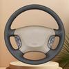 Hand Stitched Microfibre Leather Car Steering Wheel Cover For Nissan Patrol Y61 1997-2015 Car Accessories