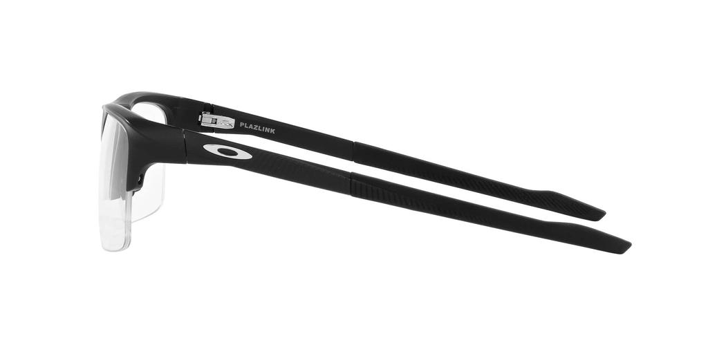 Oakley OX8061 Plazlink Satin Black Prescription Glasses with Demo 56mm Lens Lens,