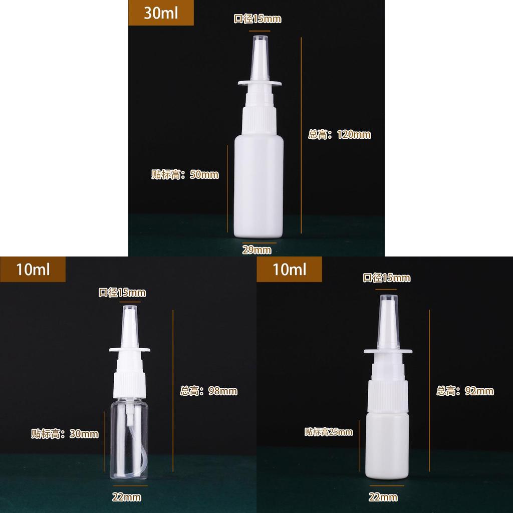 Plastic Spray Bottle Transparent Fine Mist Refillable For Personal Care And Travel Use