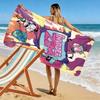 Invader Zim 2D Flat Print Beach Towel, Large Soft Quick Dry Towel for Beach Camping SwimmingXSTJ0915472