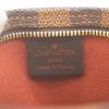 LOUIS VUITTON 2000 N51982 Damier Truth Makeup Handbag BrownUsed