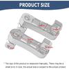 Foot Peg Extension 2 1/4" Adjustable Passenger Peg Mounts Highway Peg Clamps Male Mount Bracket Fit For Harley Touring Road King Street Glide Road