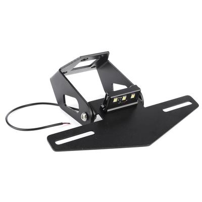 Motorcycle Fender Eliminate License Plate Holder with LED Fit for KAWASAKI NINJA 250 400 2018?2020