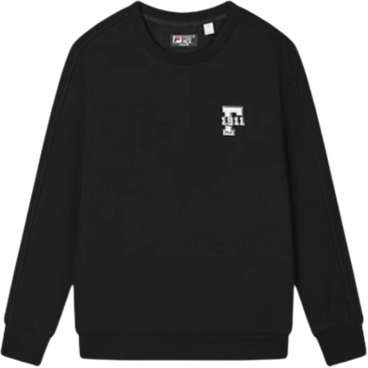 New FILA ORIGINALE Sweatshirt Unisex Jet Black F51M449201F-BK