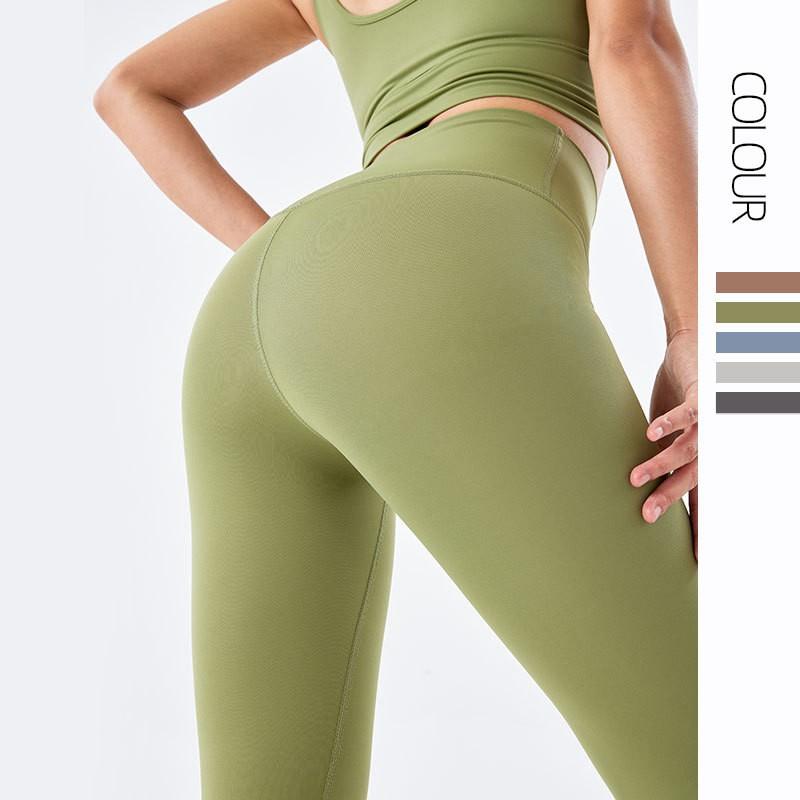 Womens High-Waisted Seamless Yoga Leggings Breathable Quick-Dry Compression Fit Gym Workout Running Dance