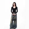Spicy Girl Retro Long Sleeve Slimming T-shirt for Women