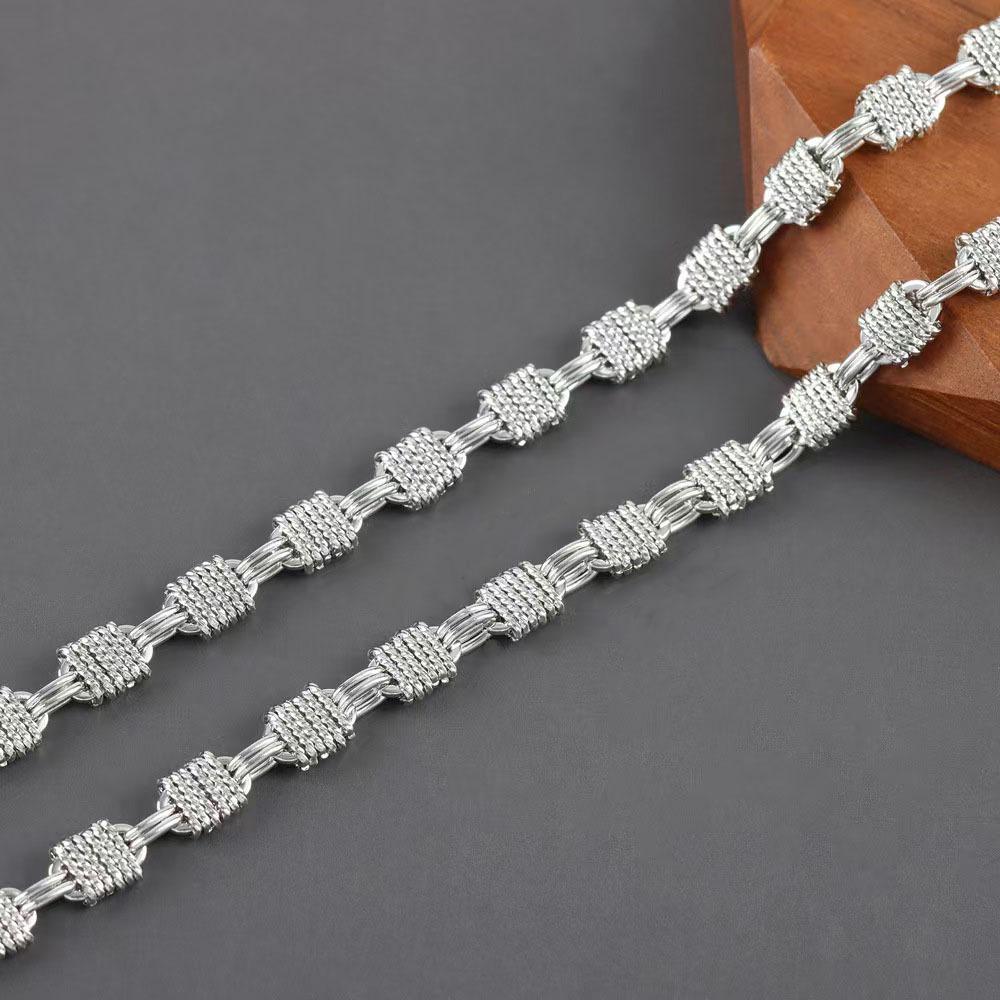 European Retro Stainless Steel Hip Hop Cuban Unisex Jewelry