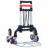Vidaxl Foldable Stair Climbing Trolley, 70 Kg, Aluminum, Silver