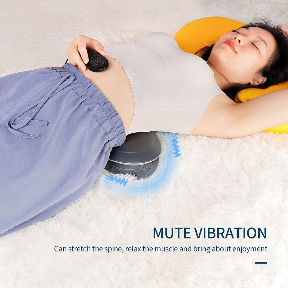 Electric Lumbar Traction Massager Up And Down Vibration Waist Massager Airbag Waist Spine Support Back Massage Machine