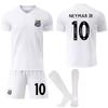 2526 Saison Brasilianische Liga A Stil Nr.. 10 Neymar Santos Neues Trikot Heim Weiß Fußballtrikot