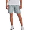 Under Armour Logo Print Elastic Waist Mid Rise Fitted Straight Leg Casual Shorts Men Shorts Gray 1377137-465