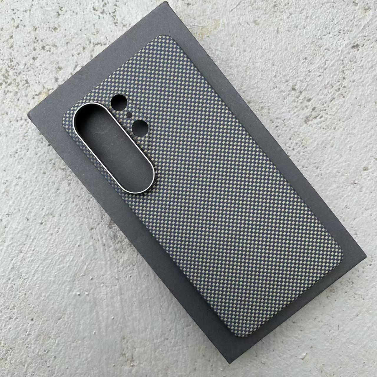 Strong Magnetic For Samsung Galaxy S26 Ultra Case Ultra Thin Magsafe Aramid Carbon Fiber Cover Kevlar Shockproof Protective Case Galaxy S26 Ultra