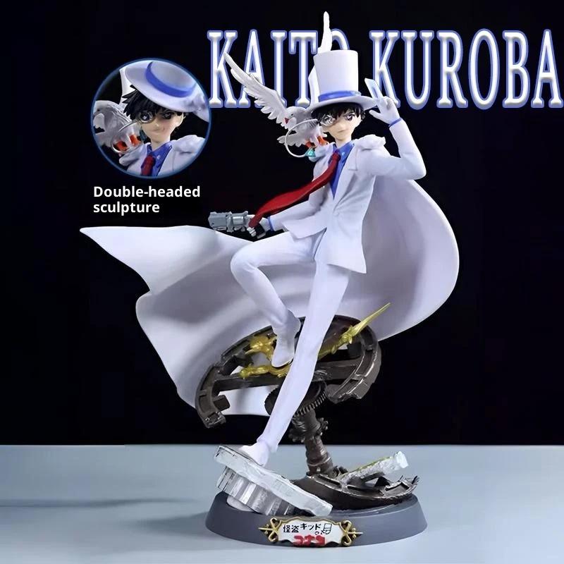 

In Stock Detective Conan Kaito Kid Gk Kaito Kuroba Pvc Anime Character Figurines Model Kit Desktop Ornaments Decoration Genuine