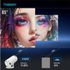 1080p HD Portable Smart Projector with Android and Wireless Screen Mirroring HY320
