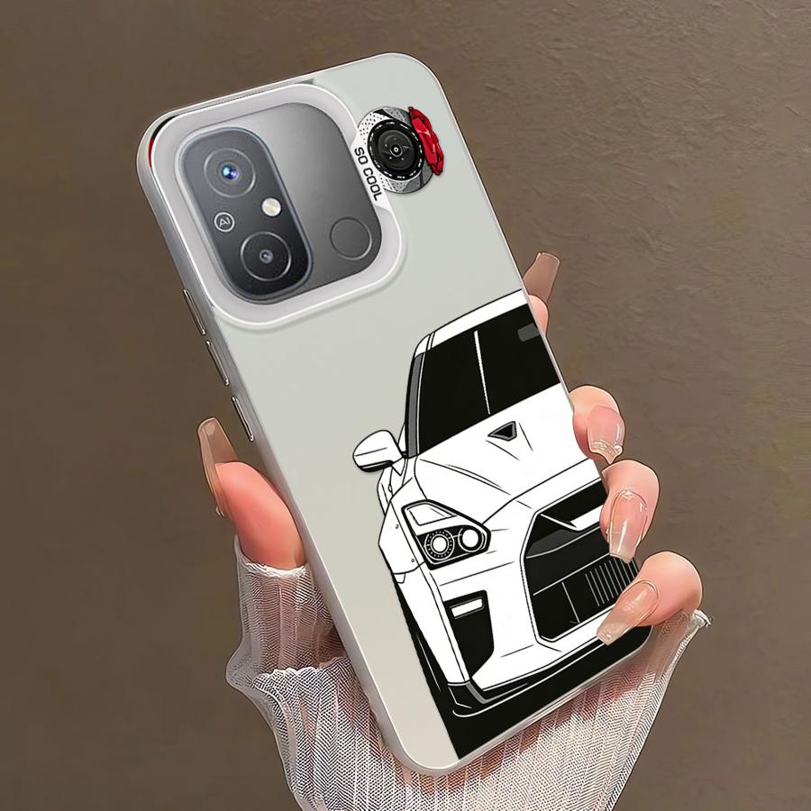 Case for Xiaomi Poco X3 NFC C50 C61 X3 Pro C51 Phone Cover JDM Sport Car