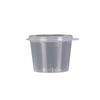 Disposable 1 oz Transparent Plastic Sauce Cups