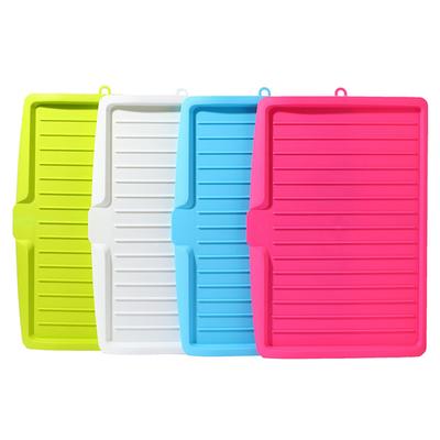 Drain Rack Kitchen Organizer Silikonowa taca ociekacza do naczyń Duży zlew Suszarka do naczyń