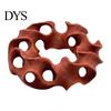Stable Bottom Decoration for Aquarium 3D Printed Hideout Cave, Wavy Hollow Ring Fish Shrimp Shelter, Landscape Accessories Breeding Hiding Hole Decor,