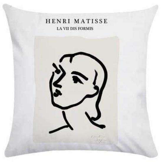 Nordic Pillow Ins Light Luxury Style Pillow Case Retro Art Abstract Blue Pillow Flower Sofa Backrest