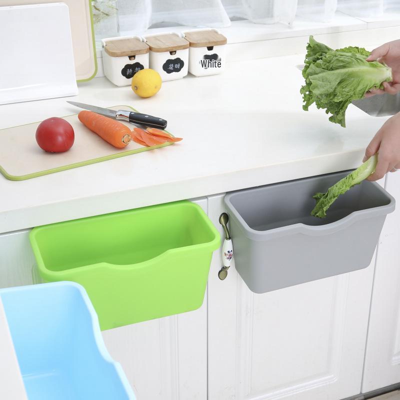 Creative Kitchen Cabinet Door Hanging Trash & Storage Box