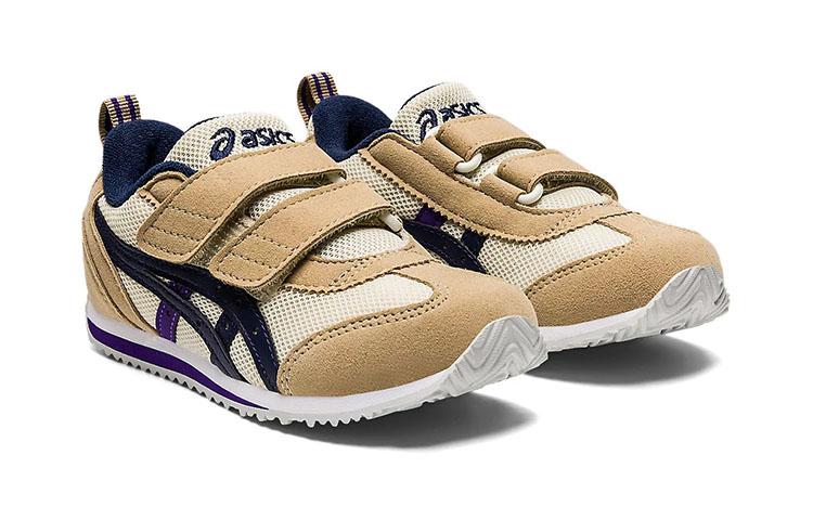 Asics Idaho Mini 4 Low Top Kids' Running Shoes Brown Blue Children Aged 3 7 Years Old 1144A236-200