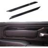 Interior Door Trim Cover Strips For Dodge Ram 1500 18+ Carbon Fiber Accessories