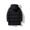 Men's Extra Large Mid-Length Cotton Jacket - Thick, Warm Winter Coat for Plus Size Teens