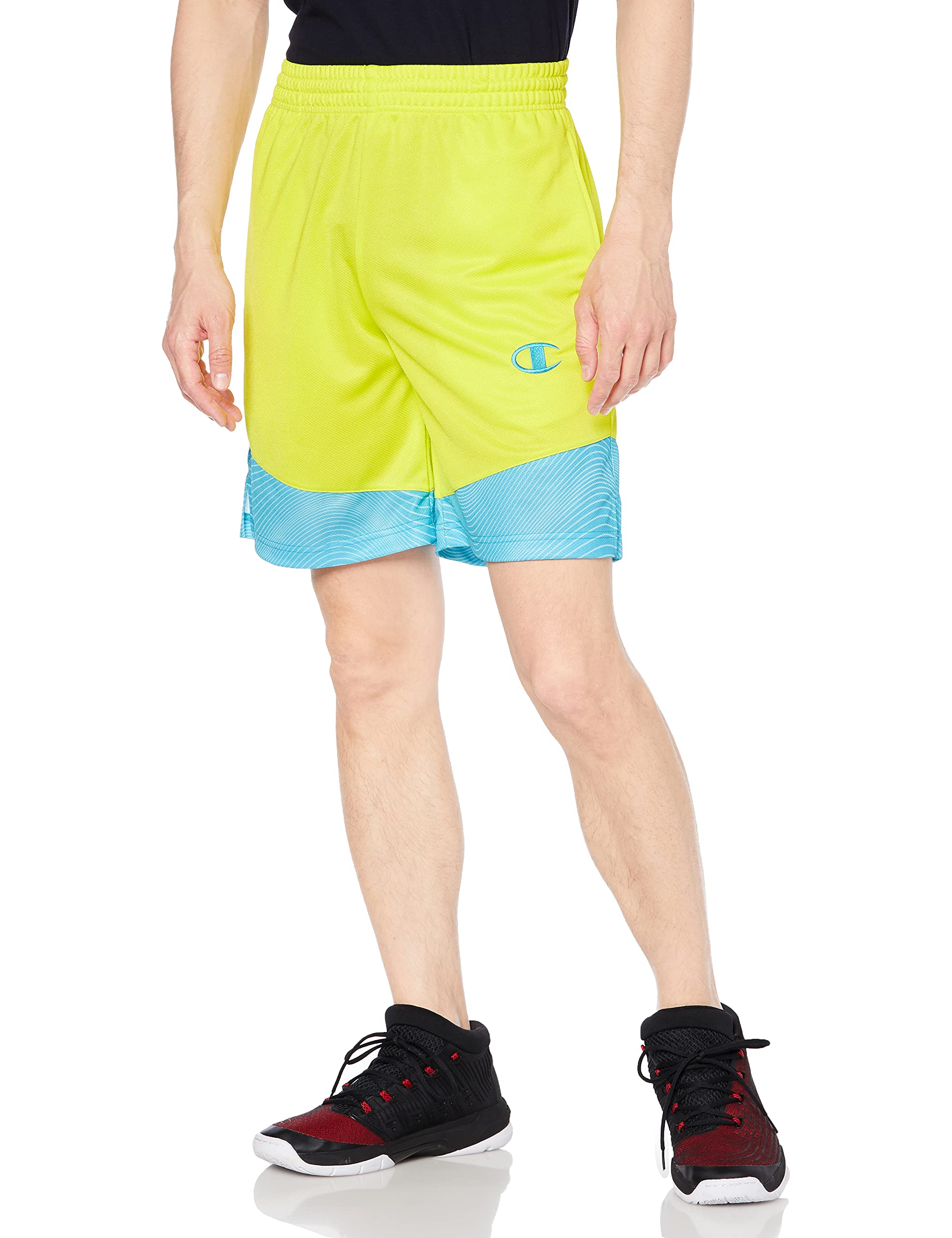 

Чемпионские баскетбольные тренировочные шорты с лимонадом размера L E-MOTION C3-TB522 Мужские быстросохнущие с логотипом в одной точке, цвет,