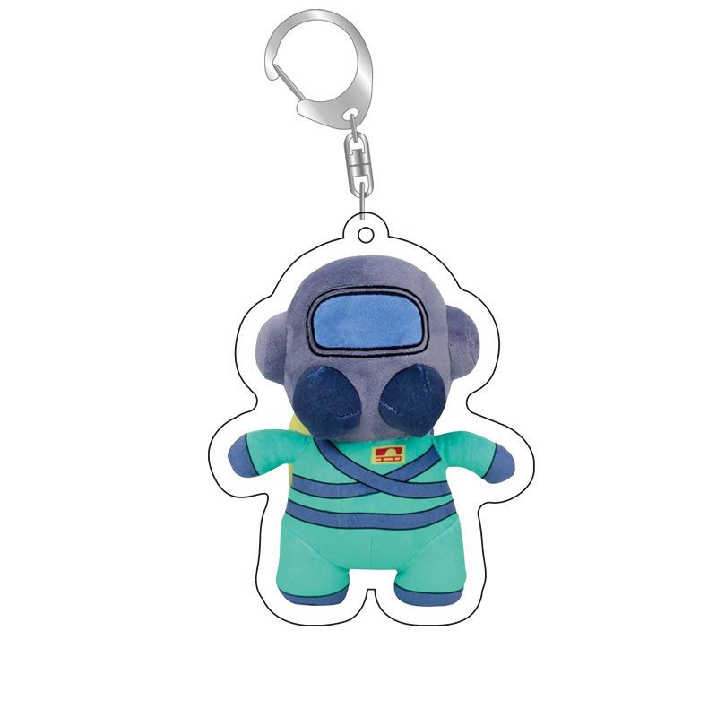 Skibidi Toilet Cameraman Speakerman Acrylic Products Keychain Funny Jewelry Friends Fans Gift Bag Charms Souvenir Accessorie