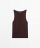 Masimodutti Fine Knit Halterneck Top