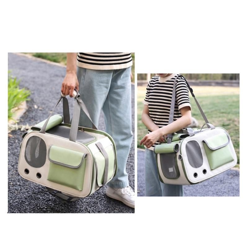 Outdoor Multifunction Bag for Puppy Portable Spacious Storage Cat Carrier Bag