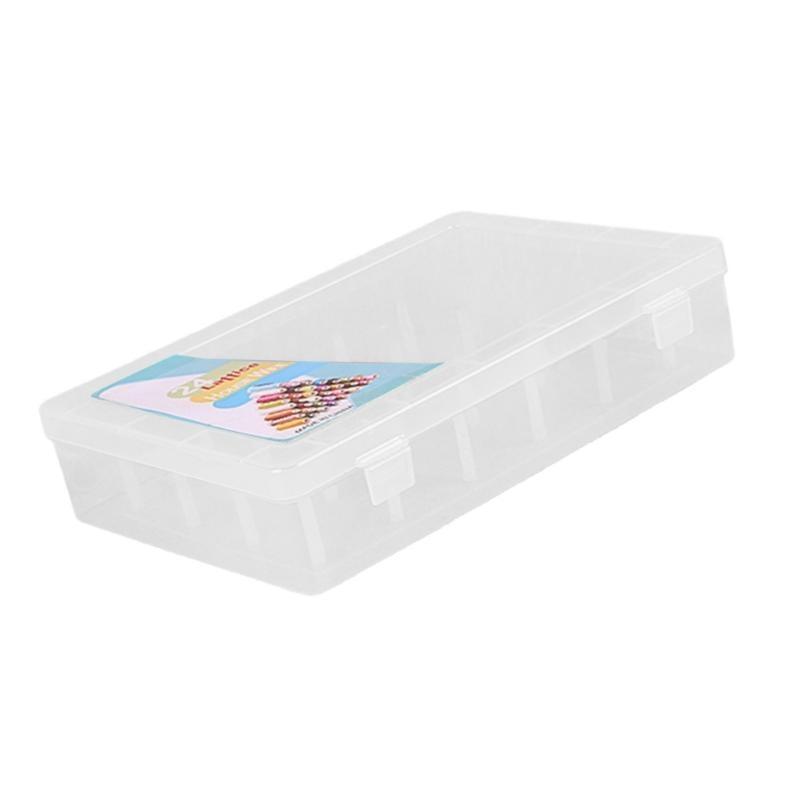 Clear Thread Spool Box 42 Spools Thread Spool Organizers Thread Bobbin Storage Case for Small Large Sewing Thread Spool