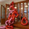 40 inch Heart Balloons Hollow Hook Love Hearts Aluminum Film Balloon Wedding Party decor Love Balloon for Birthday Photo shoots